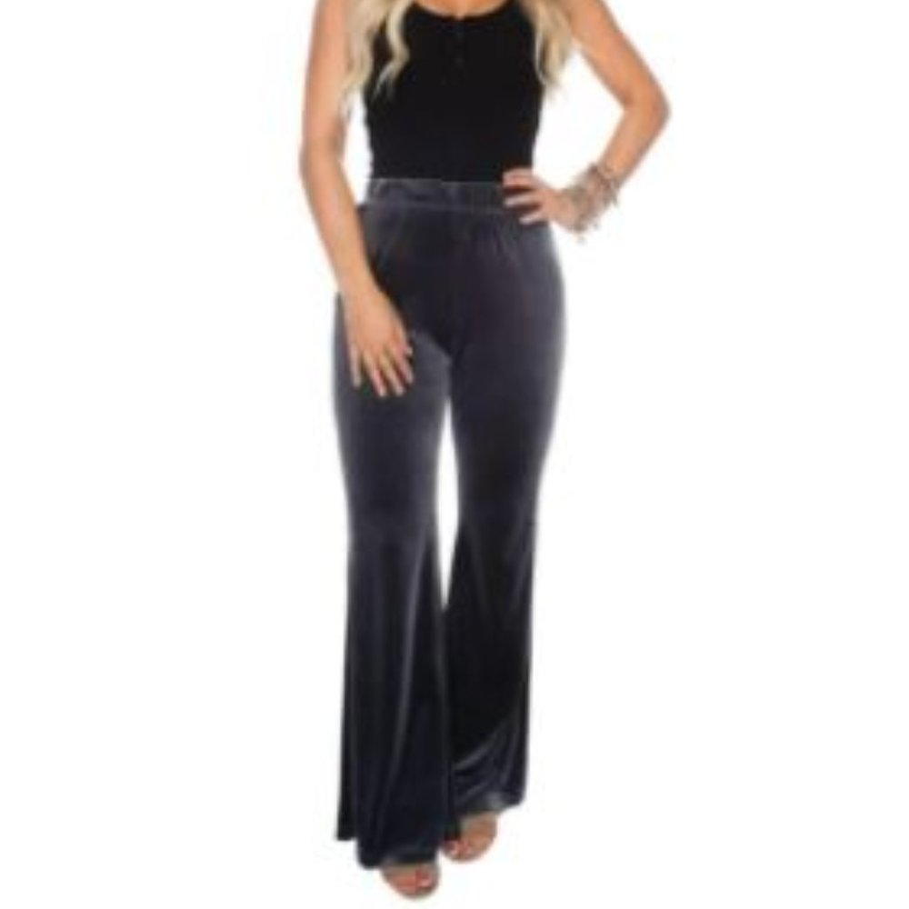 Tyra Bell Bottoms- Charcoal
